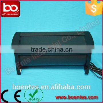 Manual Type Flip Up Desktop Socket With Power Data Cables for Office Furniture photo-2