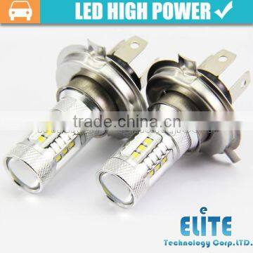 High Quality 20W 22W LED H4 H7 LED Fog Light Bulb White Color