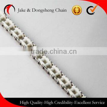 haigh quality stainless outer plate and nylon/POM inner link with sus304 pin chain conveyor chain food conveyor chain