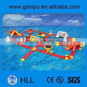 2015 New Design Aqua Park Equipment Inflatable Floating Water Park / giant Inflatable Water Park For sale