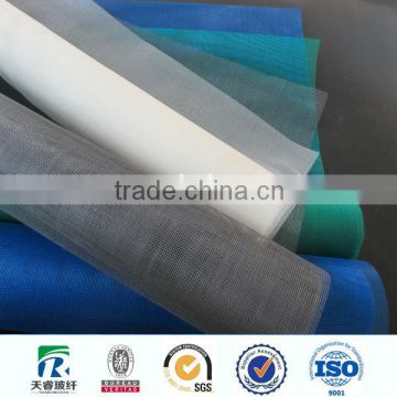 Waterproof fiberglass window screen