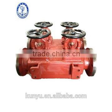 Marine flanged cast iron stop valve double row material