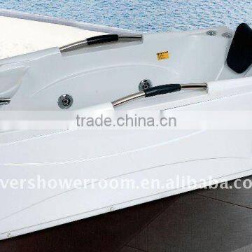Pinghu Bathtub Manufacturer Best Sale Whirlpool Bathtub With Handrail For One People