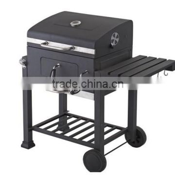 Outdoor garden charcoal bbq smoker grill