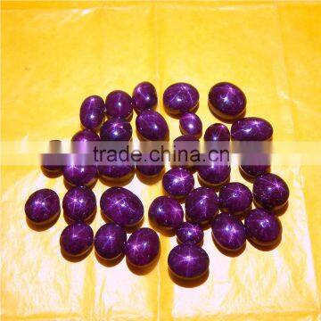NATURAL STAR RUBY GOOD COLOR AMAZING STAR & QUALITY LOT