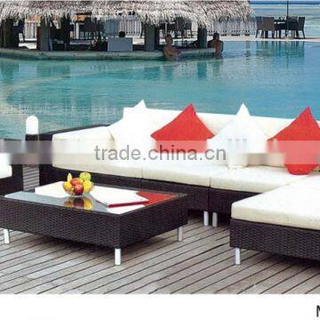 Outdoor rattan sofa set outdoor sofa garden furniture modular sectional sofa