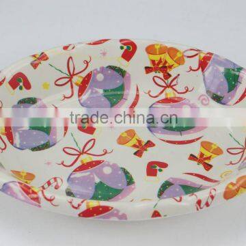 plastic elliptic tray