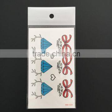 WM122A-- Stock Girls Body Art Tattoo Sticker