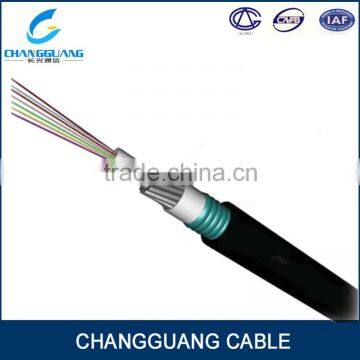 High quality Single mode armored direct buried double jacket submarine 12 core optic fiber cable