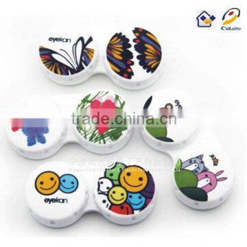 SL-2025 Cartoon Contact Lens Case heat transfer print