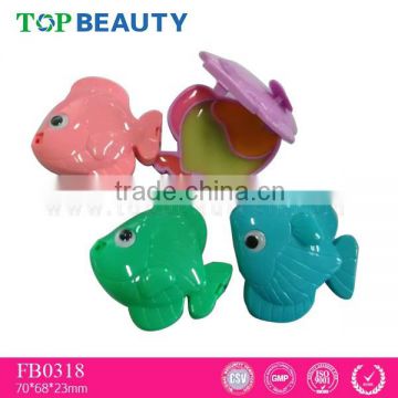 FB0318 fashion cute fish shape lip balm