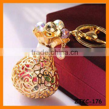 2014 Hollow Flower Purse Pendant Keychain , Bag Pendant ZTKC-176