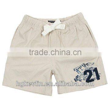 childrens white sports running shorts