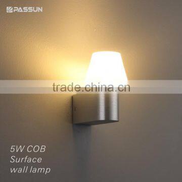 special design acrylic led wall light & COB 5w 500lm surface wall lamp