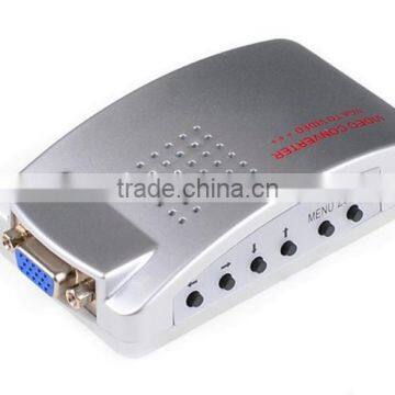 Computer Laptop PC VGA To Video Universal PC VGA to TV AV RCA Signal Adapter Converter Video Switch Box Supports NTSC PAL System photo-3