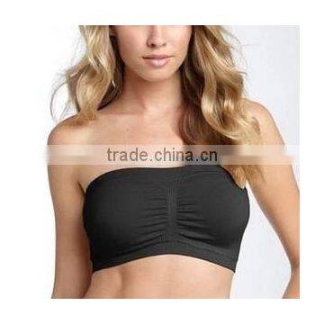 Newest Design and Best Quality Seamless Tube Bra Bra Hook and Eye Breast Forms One Size photo-2