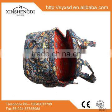 Loptop Backpacks,100% Cotton Quilted Large Capacity College Backpacks,school Bags photo-3