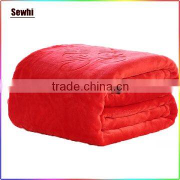 Professional Factory Flannel Fleece Blanket With Customer Logo photo-4