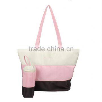 Fashion color diaper bag suitable mommy bag lovely baby bag