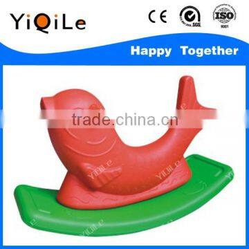 PE Material plastic spring rocking horse