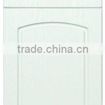 Cheap Classic MDF Elegant Colored PVC Kitchen Cabinet Door