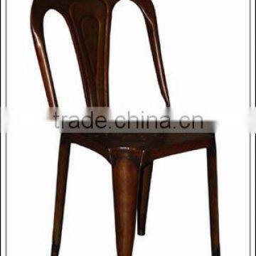 Industrial Metal Chair, metal dining chair