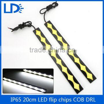 COB LED 12V STRIP DAYTIME RUNNING LIGHT DRL CAR FOG DAY DRIVING LAMP