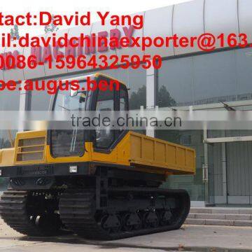 shenwa customization full rubber tracked dumper