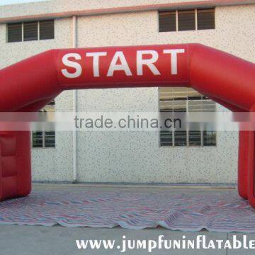 Inflatable START line durable PVC inflatable arch for Finish Line advertising