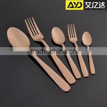Gorgeous and Exalted ! Guangdong Aiyida Gold Plated Cutlery photo-5