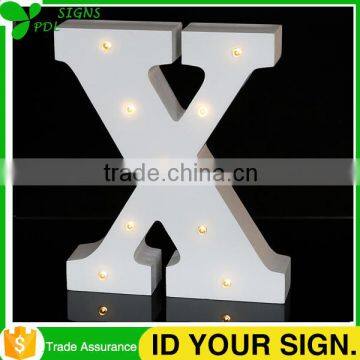 Best Quality Decorative Wooden Marquee Letters Led