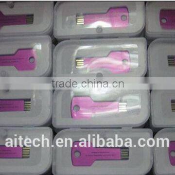 Key Shape Usb Flash Drive, Metal Key Usb, Promotional Gift Usb Key With Life Warranty
