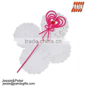 wedding heart stick decoration