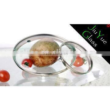 tempered glass pan cover