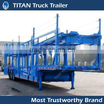 Auto transporter truck trailer, SUV car hauler trailer for sale