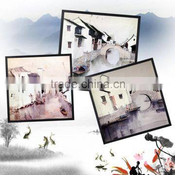 2016 DIY Handmade Oil Painting , Triptych Painting