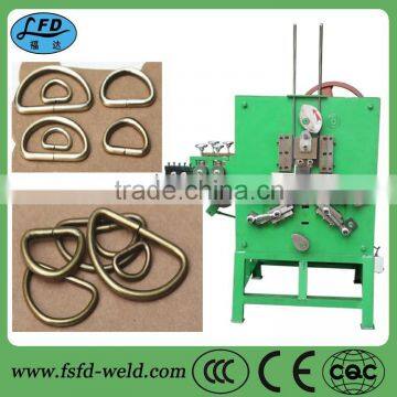 metal belt buckle D ring shape bending machine