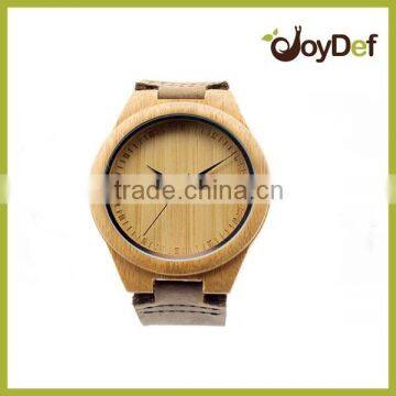 2015 high quality OEM customized logo men wooden waterproof watch