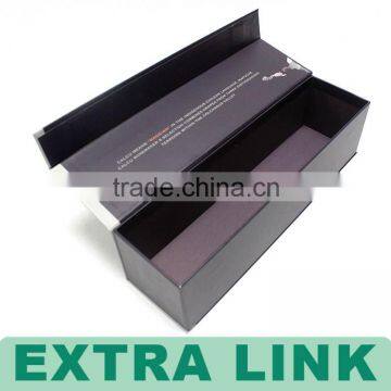 China Alibaba Supplier Customized Logo Book Shape Box For Wine