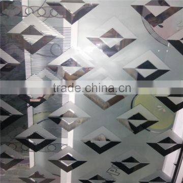 china decorative partition walls glass