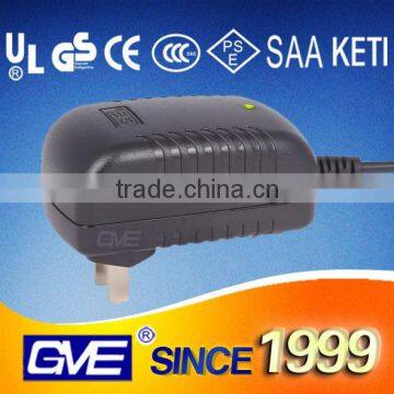 GVE LVD Safety Standard Adaptor 18w 9v 2a POS Printer Power Adapter With Wall Mount Type