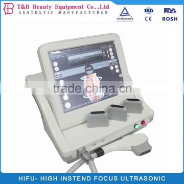 Forehead Wrinkle Removal Portable Hifu 40000 Shots Face Lift Hips Shaping Ultrasound Machine And Wrinkle Removal Device High Frequency Skin Machine