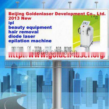 2013 Hot sale www.golden-laser.org rf machine lifting machine omni wheel wrinkle removal&fat burning rf