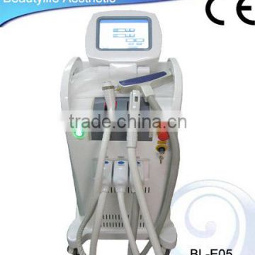 3 in1 Beauty System Elight(IPL+RF )+RF +ND YAG LASER 3 in 1 machine