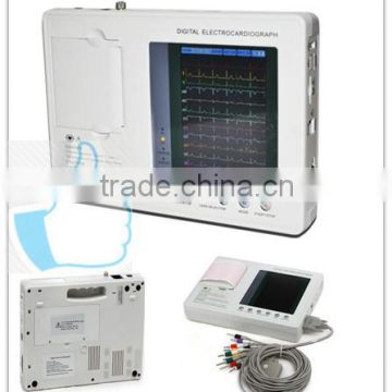 Digital three channel Electrocardiograph EKG-903A3 ECG Machine wither printer paper