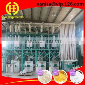 Middle Little 50 Ton/24H Maize Flour Making Machine