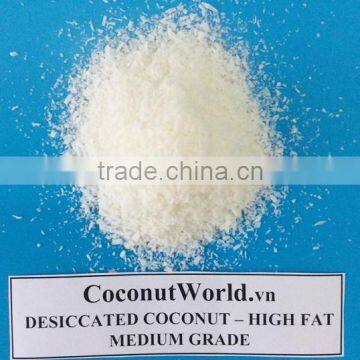 DESICCATED COCONUT HIGH FAT MEDIUM GRADE