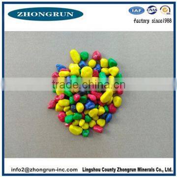 cheap color cobbles/color pebbles