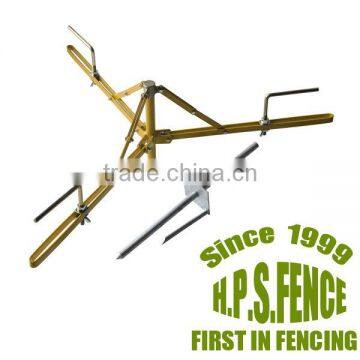 Electric fence wire spinner for different size fencing wires