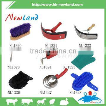 plastic massage curry comb in horse products